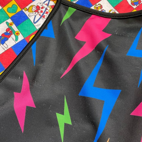 Club exx neon lightning tie crop top - Picture 3 of 9